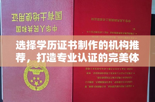 虎林选择学历证书制作的机构推荐，打造专业认证的完美体验