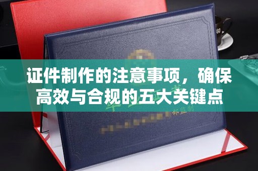 虎林证件制作的注意事项，确保高效与合规的五大关键点