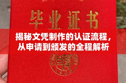 虎林揭秘文凭制作的认证流程，从申请到颁发的全程解析